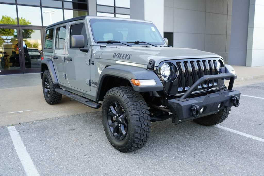 Used 2021 Jeep Wrangler Unlimited Sport AWD/4WD image 2