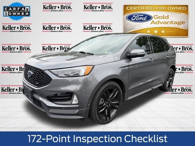 Certified 2021 Ford Edge ST w/ Equipment Group 401A AWD/4WD image 3