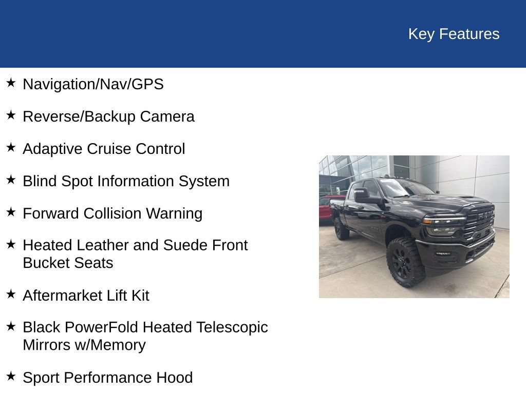 Used 2025 RAM 2500 Laramie w/ Night Edition AWD/4WD image 35