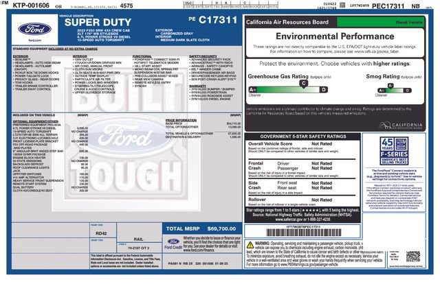 Certified 2023 Ford F250 XLT w/ FX4 Off-Road Package image 13