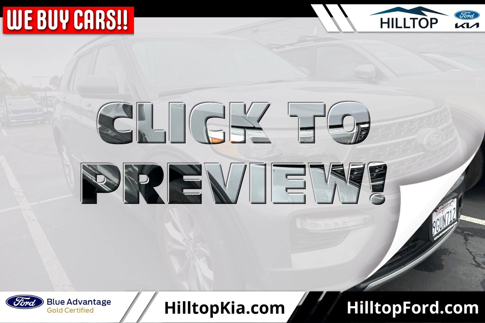 Certified 2023 Ford Explorer XLT w/ Equipment Group 202A