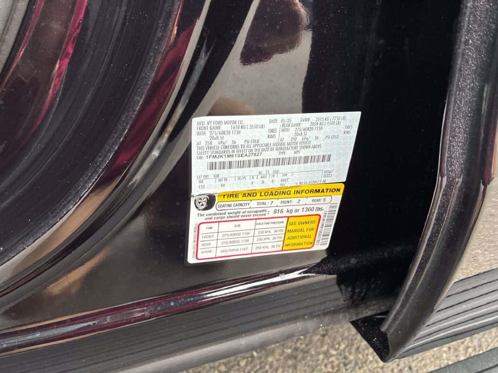 Certified 2025 Ford Expedition Max Platinum AWD/4WD image 35