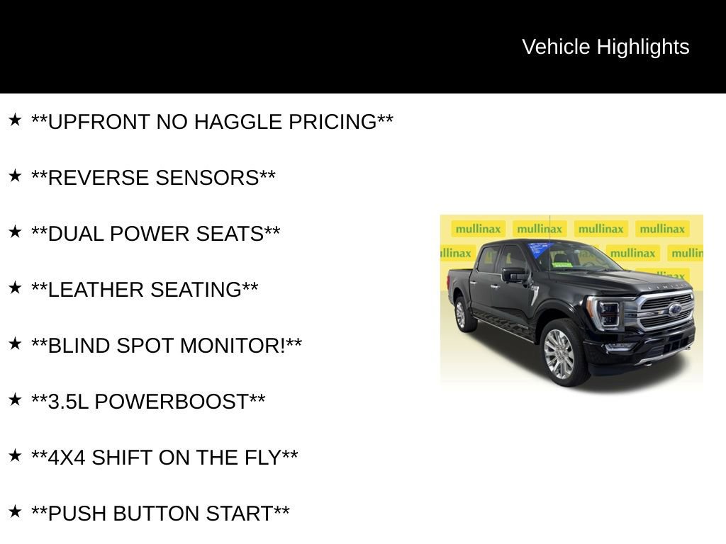 Certified 2022 Ford F150 Limited image 15