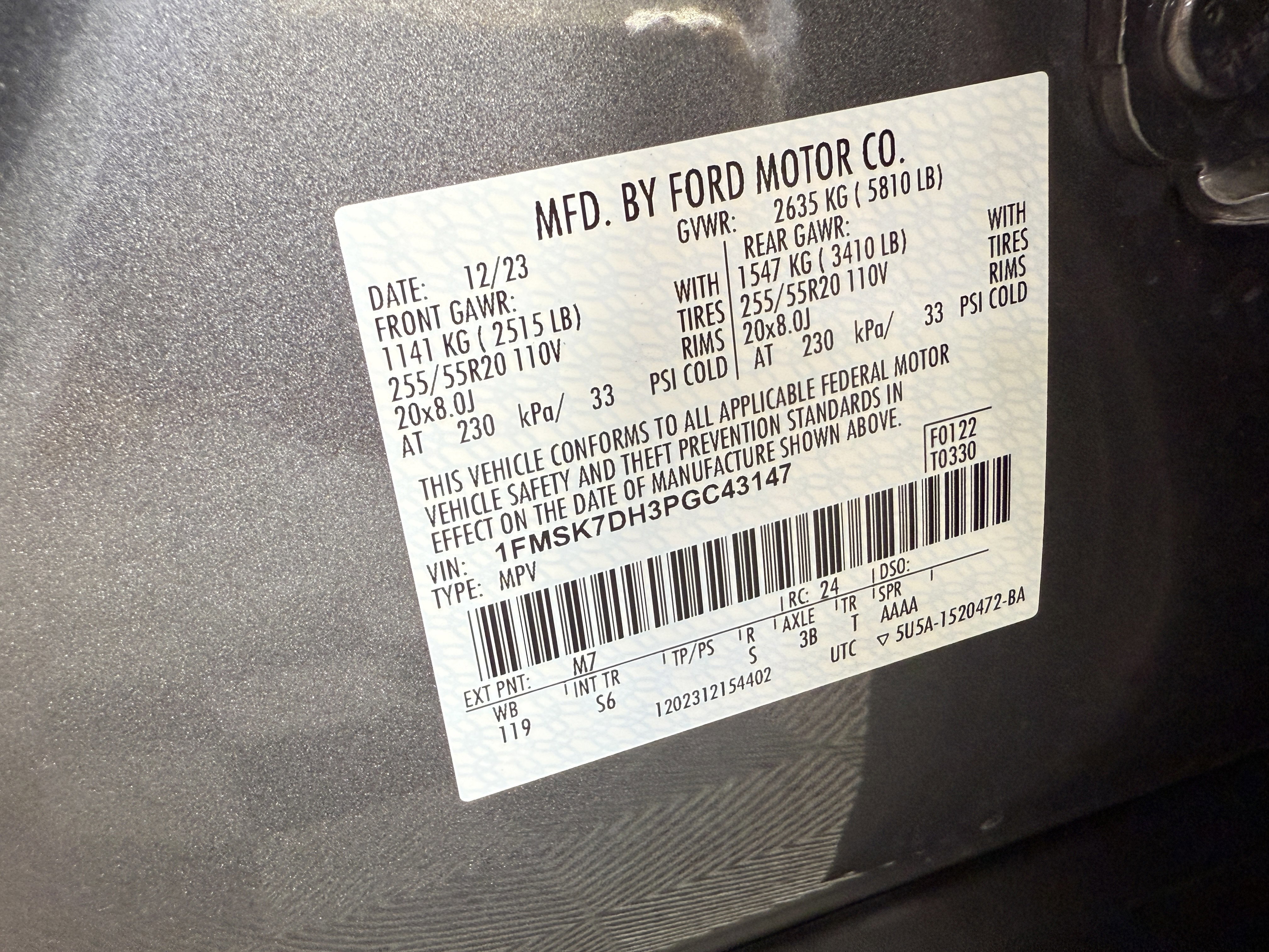 Certified 2023 Ford Explorer XLT w/ Equipment Group 202A image 31