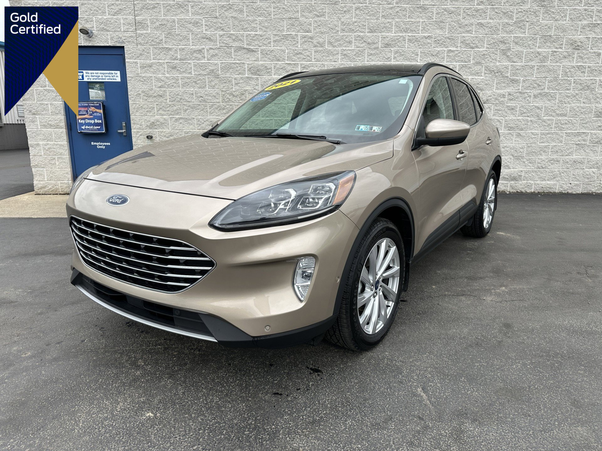 Certified 2021 Ford Escape Titanium w/ Titanium Elite Package