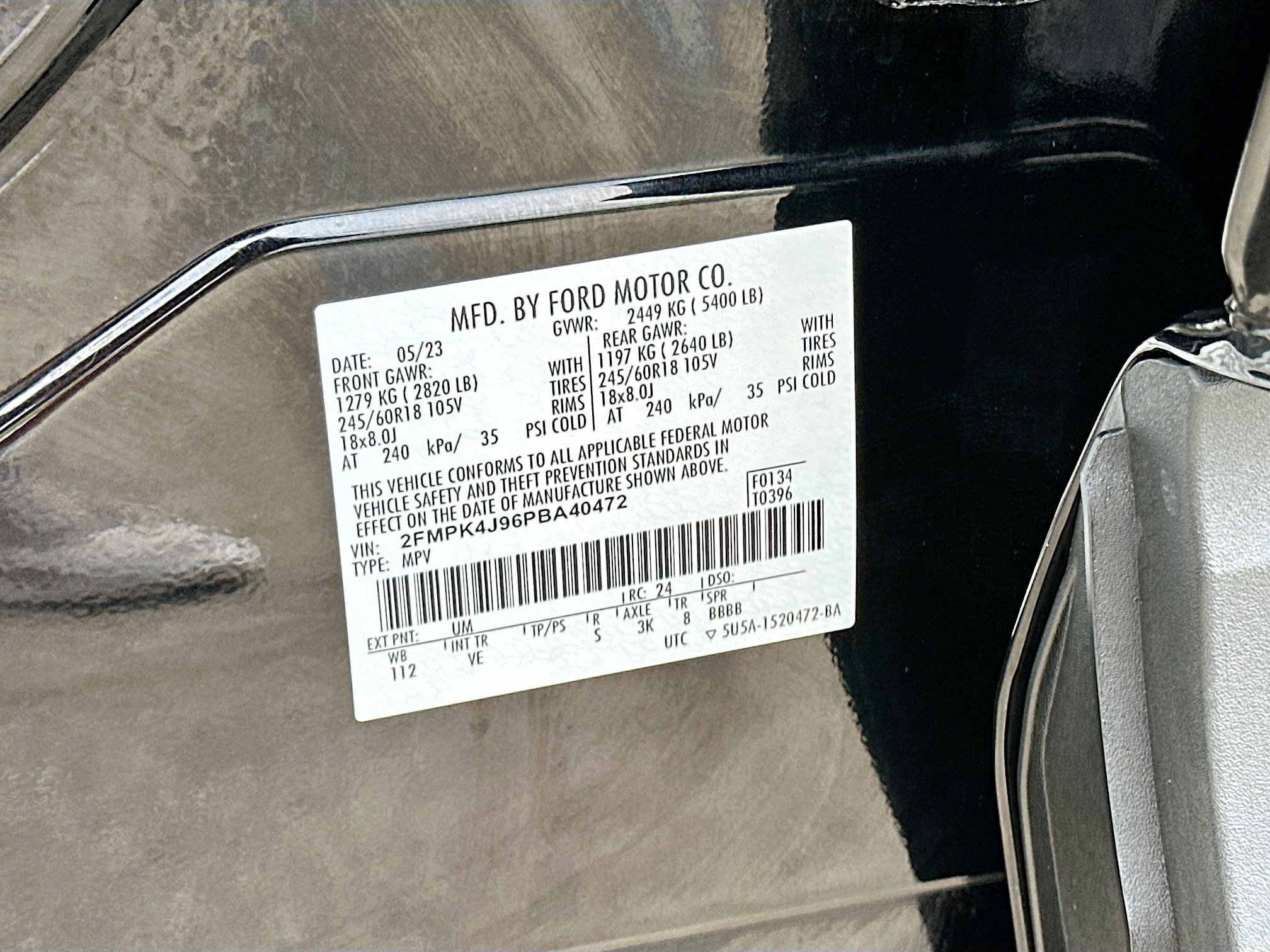 Certified 2023 Ford Edge SEL AWD/4WD image 30