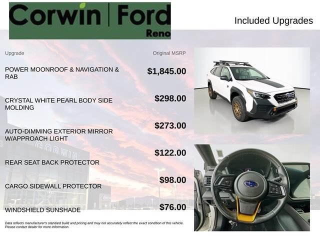 Used 2022 Subaru Outback Wilderness AWD/4WD image 3