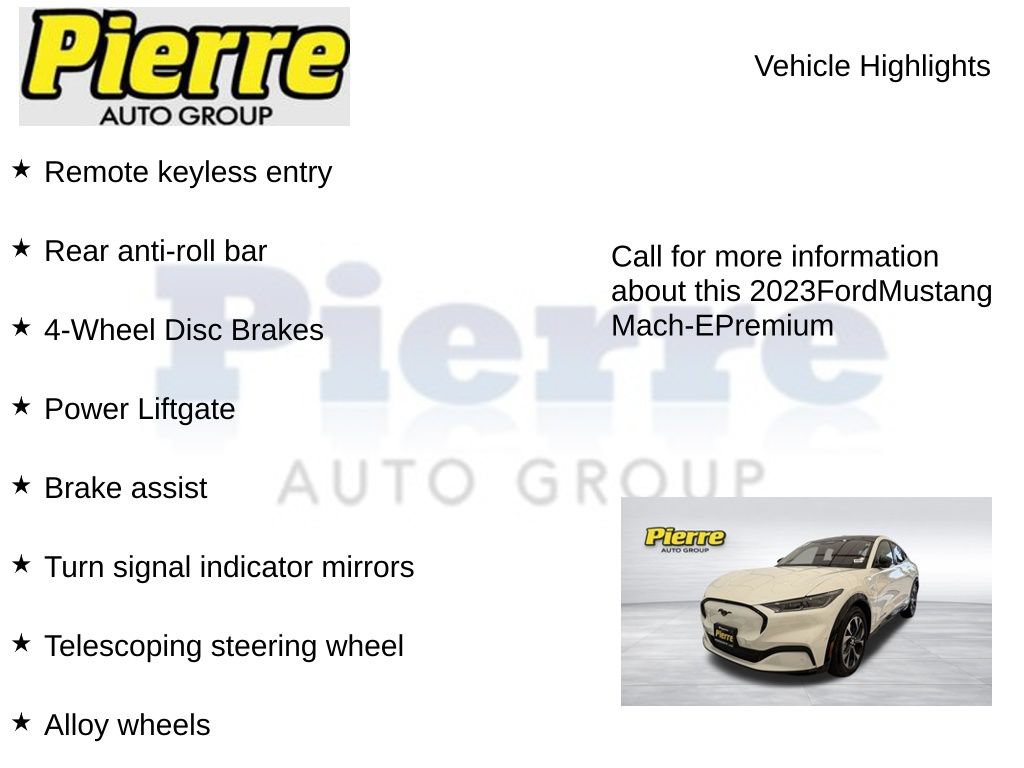 Certified 2023 Ford Mustang Mach-E Premium AWD/4WD image 15