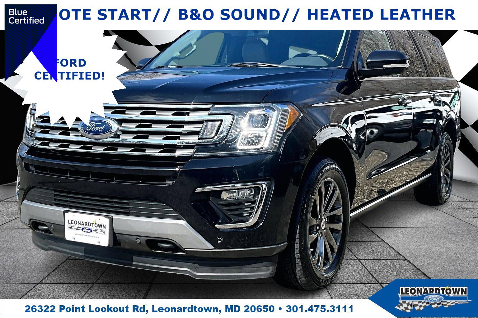 Certified 2021 Ford Expedition Max Limited