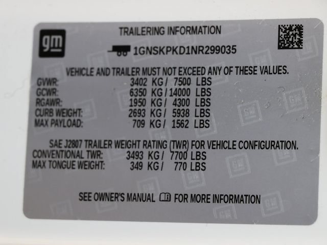 Used 2022 Chevrolet Tahoe Z71 w/ Luxury Package AWD/4WD image 32