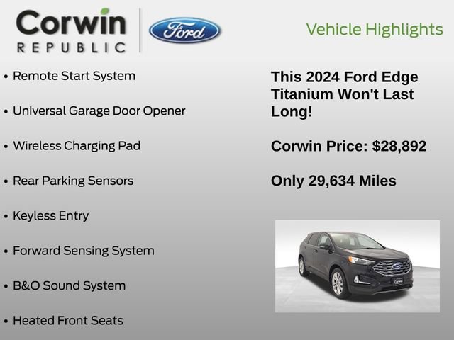 Certified 2024 Ford Edge Titanium image 10