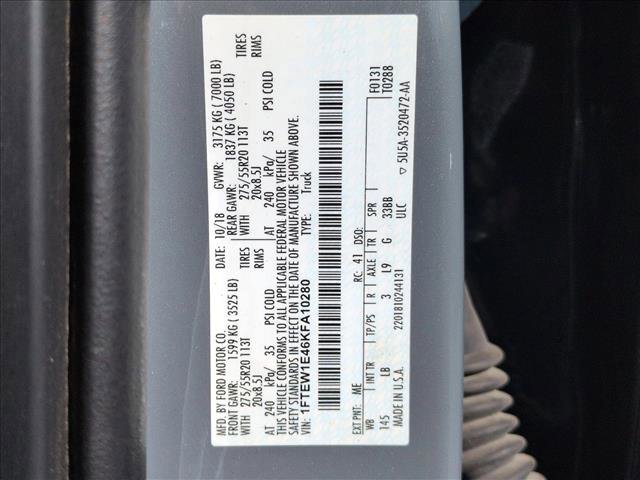 Certified 2019 Ford F150 Lariat w/ Equipment Group 502A Luxury image 23