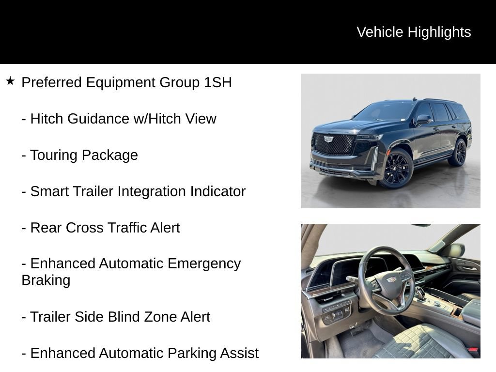 Used 2023 Cadillac Escalade Sport Platinum w/ LPO, ONYX Package AWD/4WD image 16
