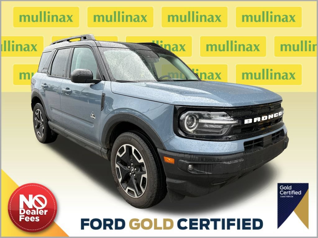 Certified 2024 Ford Bronco Sport Outer Banks w/ Tech Package