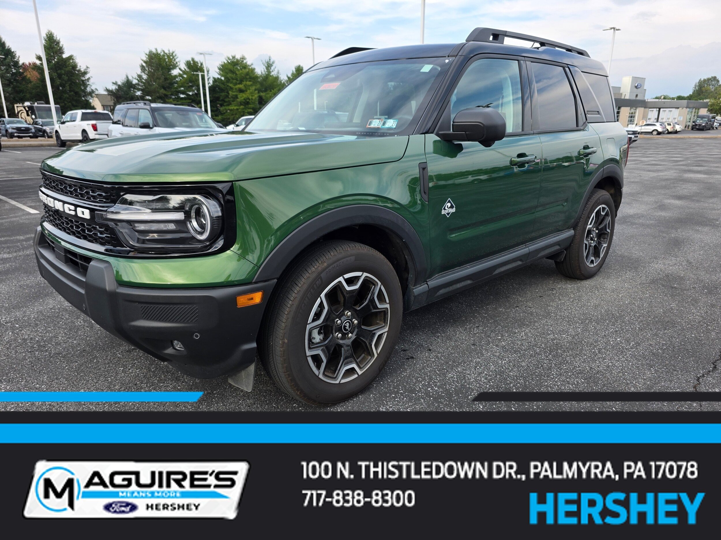Certified 2025 Ford Bronco Sport Outer Banks w/ Outer Banks Tech Package+