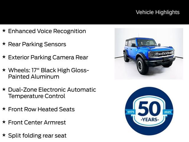 Certified 2023 Ford Bronco Big Bend w/ Sasquatch Package image 11