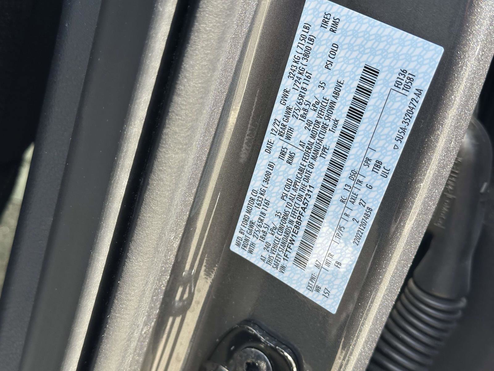 Certified 2023 Ford F150 XLT w/ Equipment Group 302A High AWD/4WD image 15
