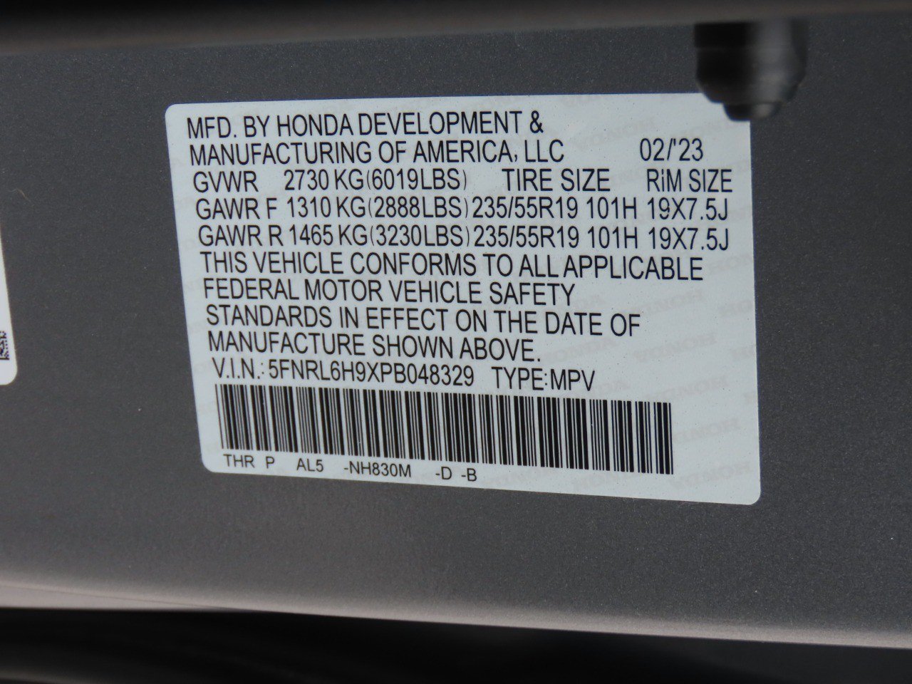 Used 2023 Honda Odyssey Elite image 32