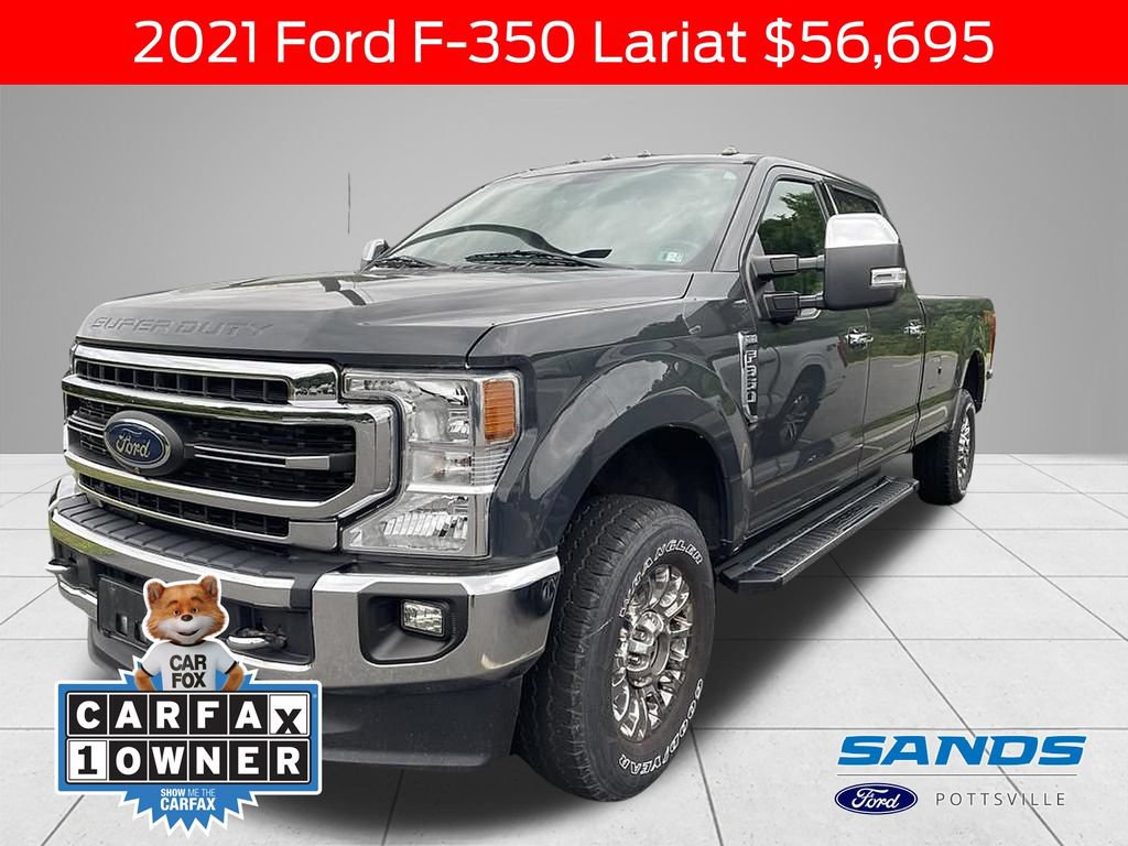 Certified 2021 Ford F350 Lariat w/ Lariat Ultimate Package AWD/4WD image 1