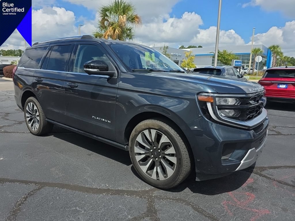 Certified 2025 Ford Expedition Platinum w/ Driver's Package AWD/4WD 360° Tour