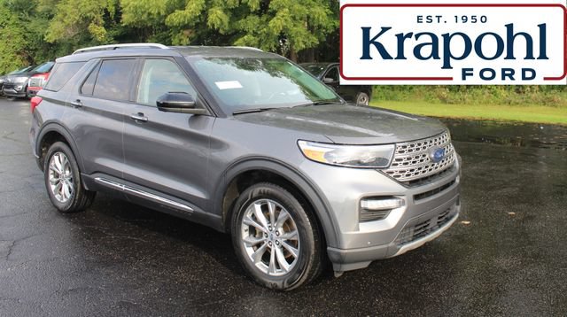 Certified 2023 Ford Explorer Limited w/ Class IV Trailer Tow Package AWD/4WD image 1