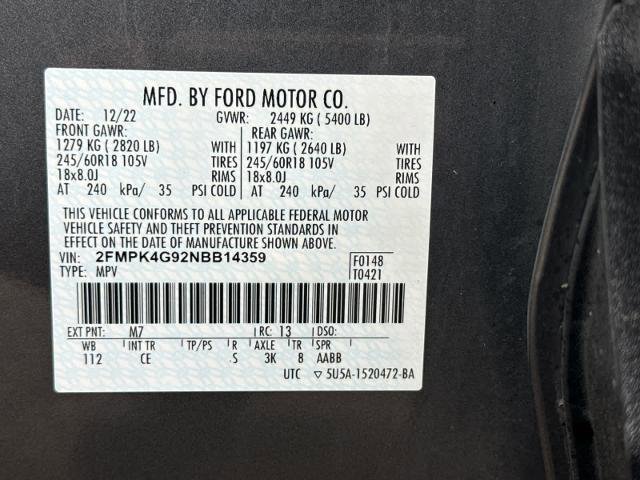 Certified 2022 Ford Edge SE image 14
