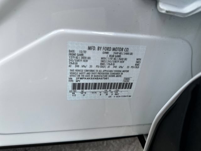 Certified 2022 Ford Edge Titanium AWD/4WD image 35