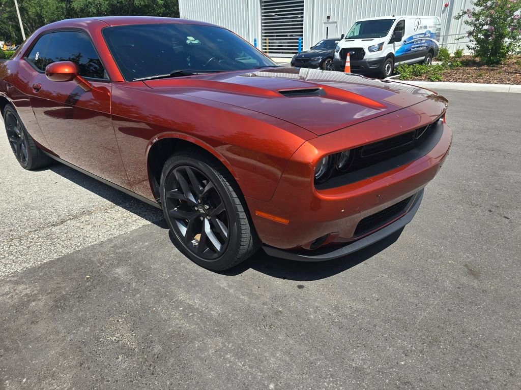 Used 2022 Dodge Challenger SXT w/ Blacktop Package RWD image 2