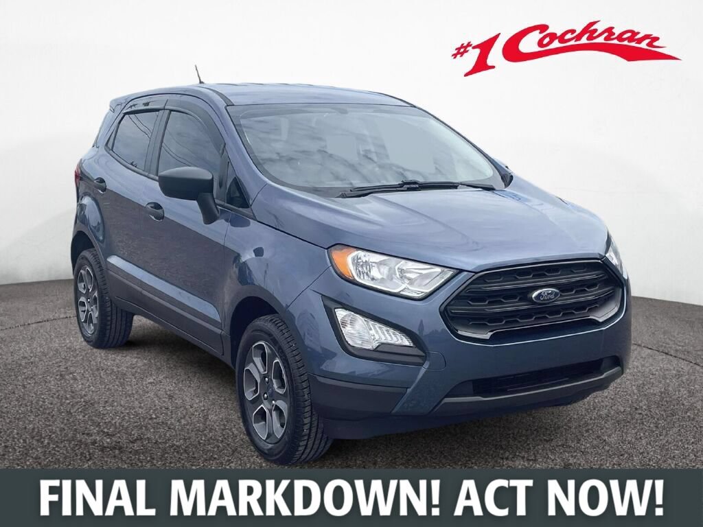 Certified 2021 Ford EcoSport S