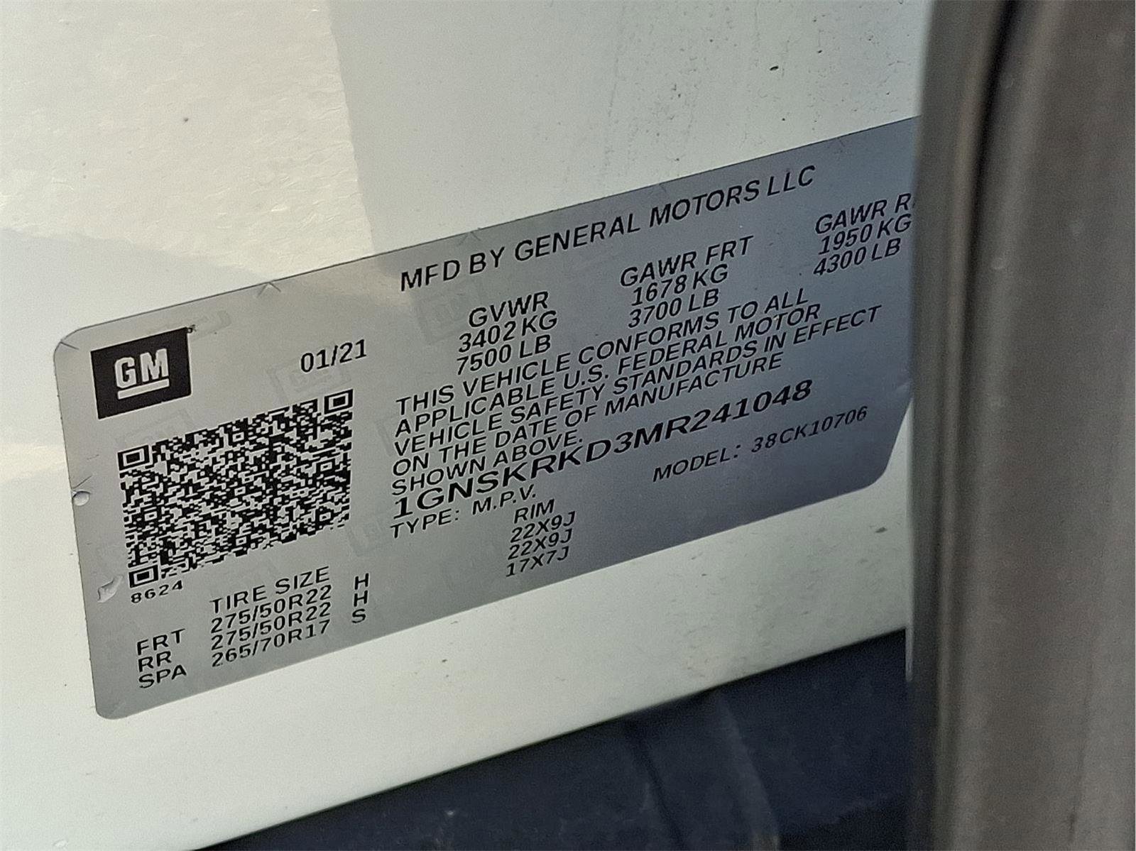 Used 2021 Chevrolet Tahoe RST w/ Luxury Package image 27