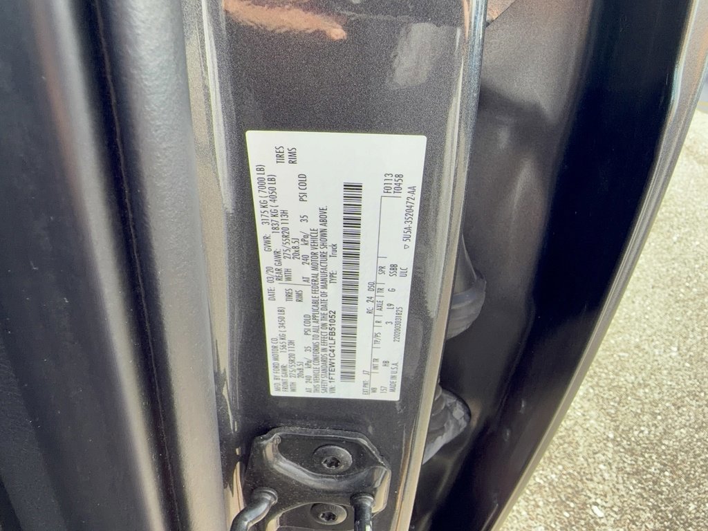 Certified 2020 Ford F150 Lariat w/ Equipment Group 502A Luxury image 37