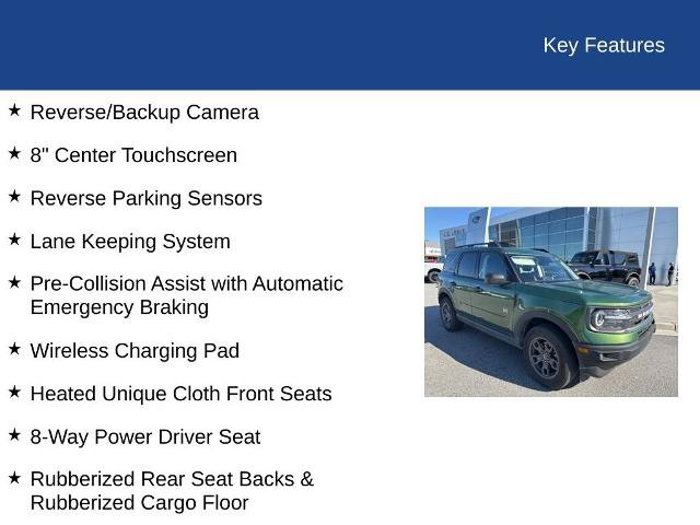 Certified 2024 Ford Bronco Sport Big Bend w/ Convenience Package AWD/4WD image 15