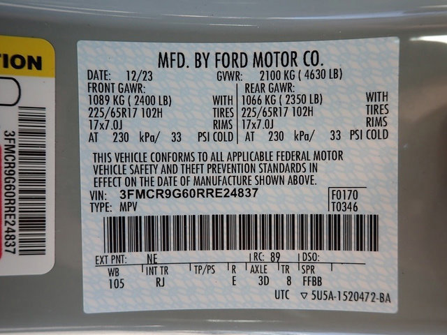 Certified 2024 Ford Bronco Sport Heritage image 17