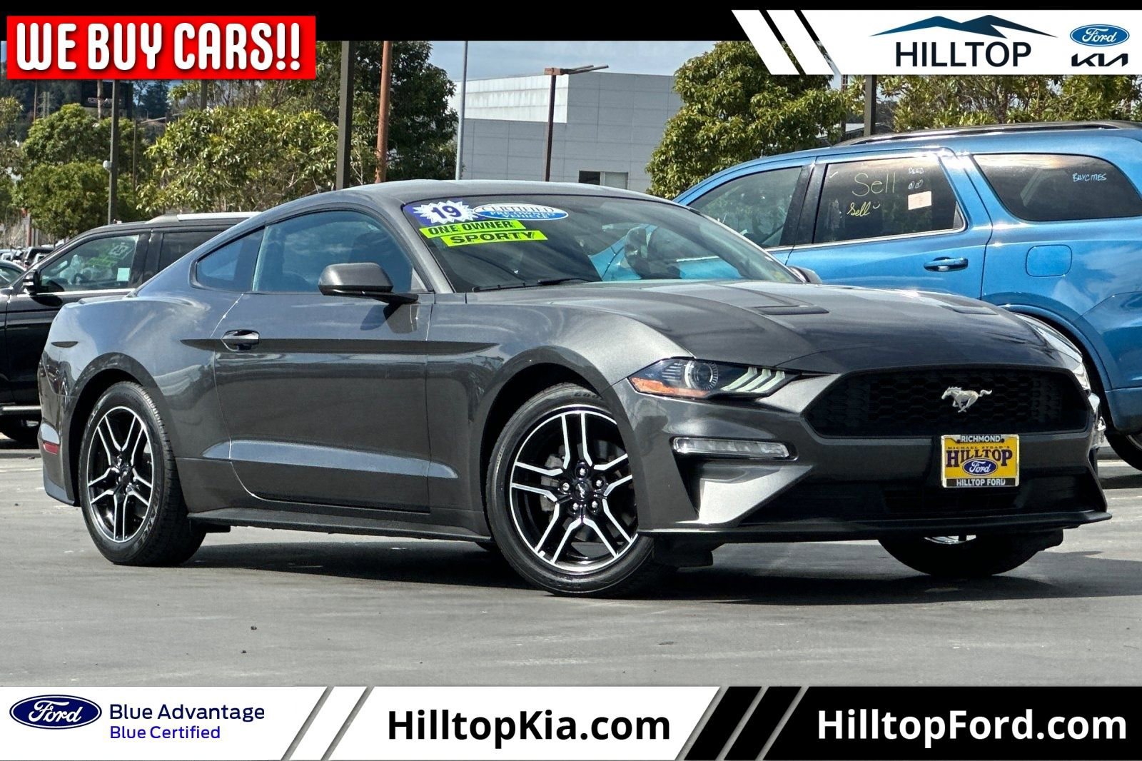 Certified 2019 Ford Mustang Coupe w/ Equipment Group 101A image 7