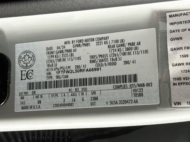 Certified 2024 Ford F150 STX w/ Equipment Group 201A FX4 AWD/4WD image 29