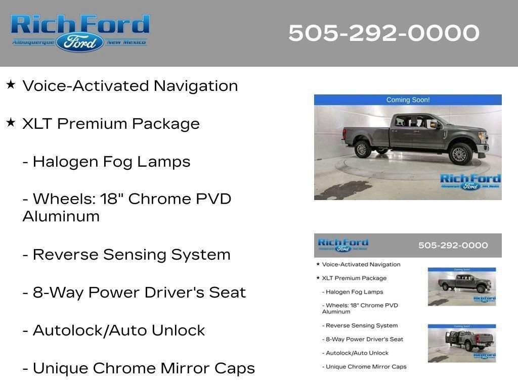 Certified 2021 Ford F250 XLT w/ XLT Premium Package AWD/4WD image 11