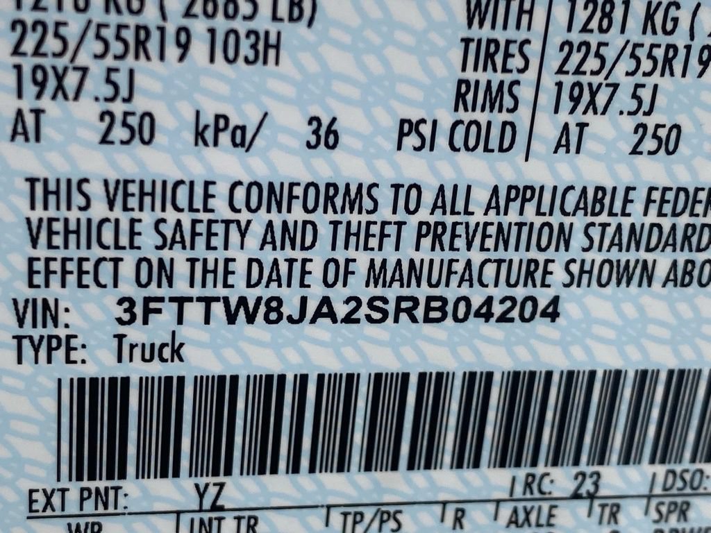 Certified 2025 Ford Maverick XLT w/ Black Appearance Package AWD/4WD image 31