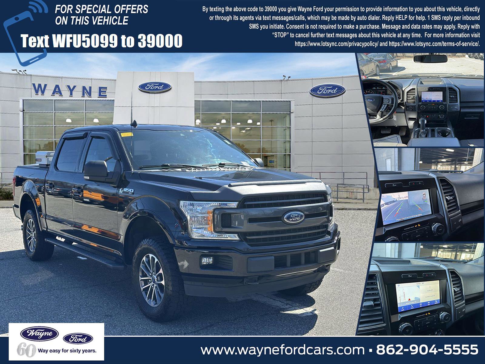 Certified 2019 Ford F150 XLT w/ Equipment Group 302A Luxury image 6
