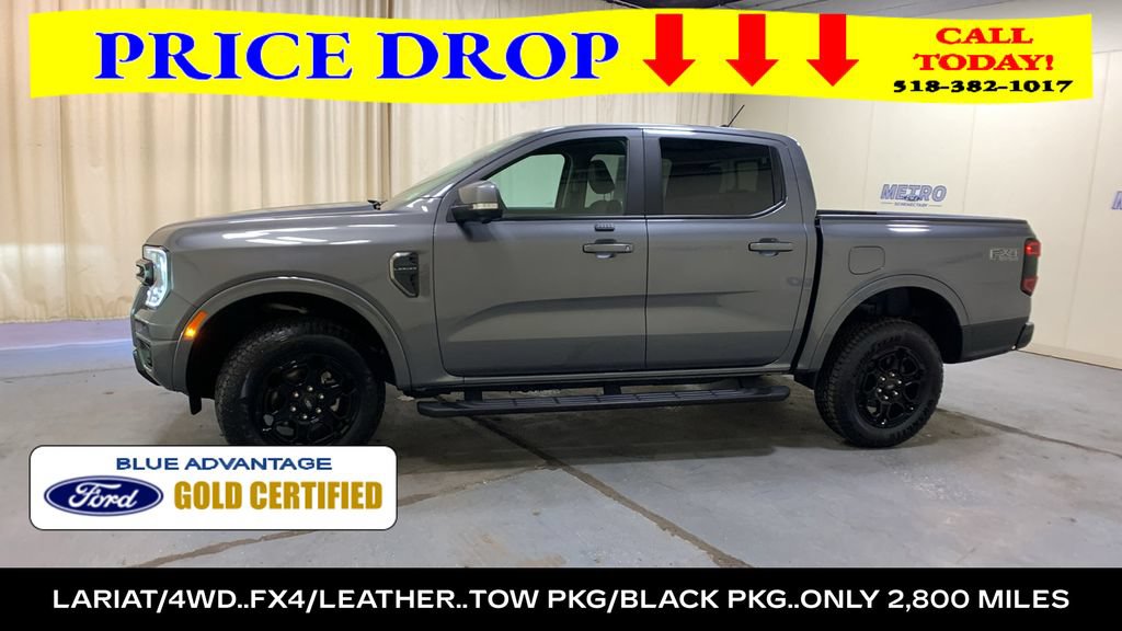 Certified 2025 Ford Ranger Lariat w/ FX4 Off-Road Package AWD/4WD image 6