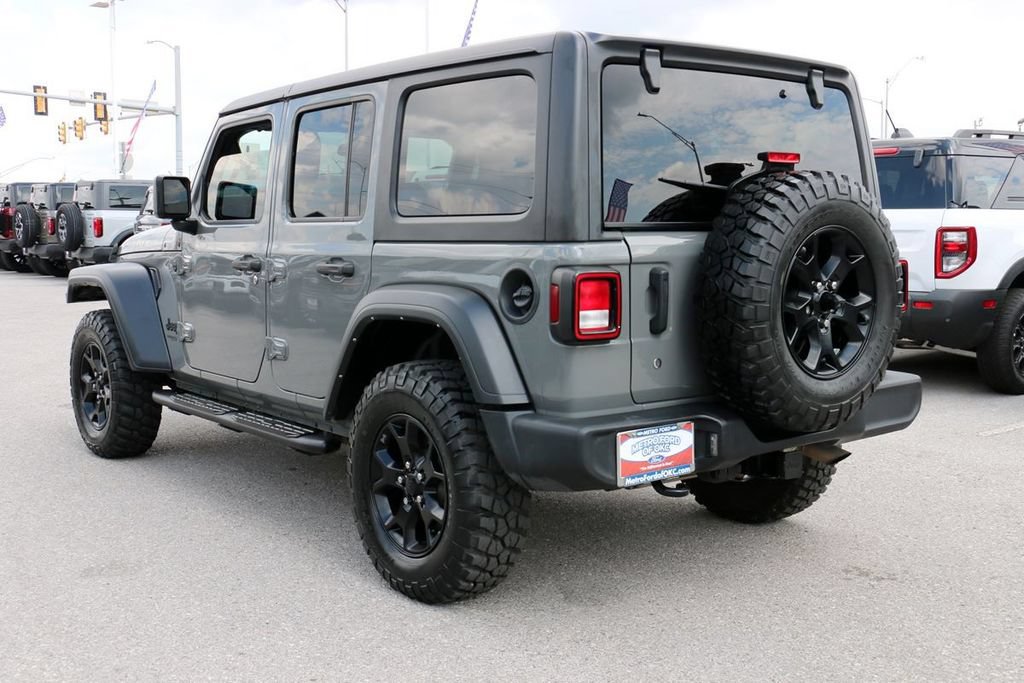 Used 2021 Jeep Wrangler Unlimited Sport AWD/4WD image 7