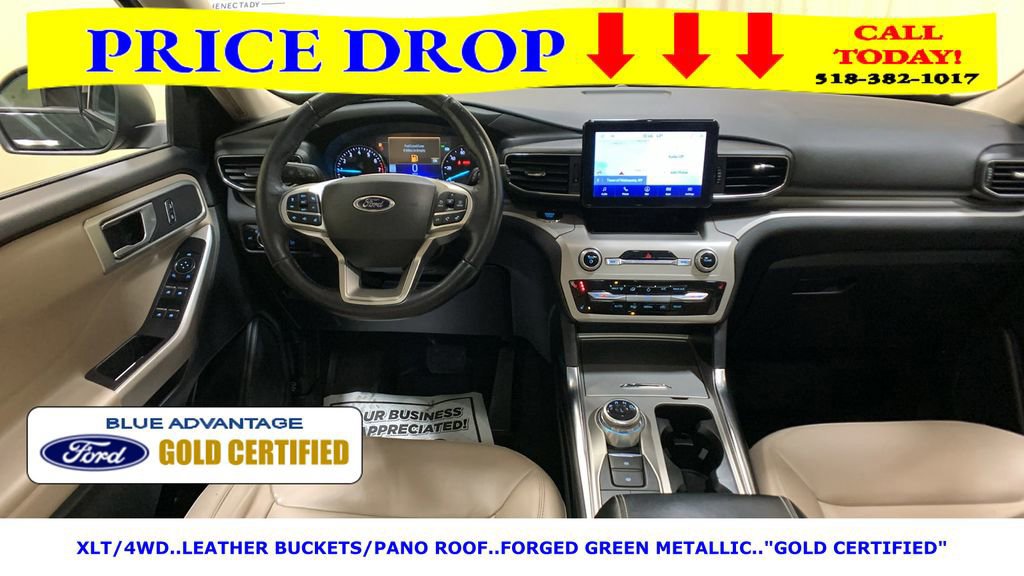 Certified 2022 Ford Explorer XLT w/ Equipment Group 202A image 29