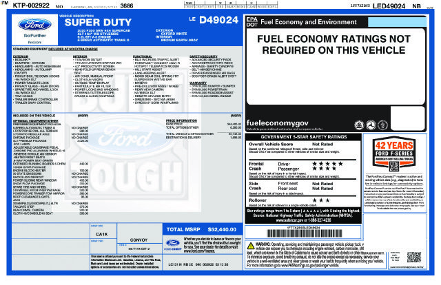 Certified 2020 Ford F250 XLT w/ XLT Premium Package AWD/4WD image 38