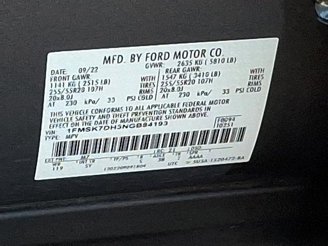Certified 2022 Ford Explorer XLT w/ Equipment Group 202A image 26