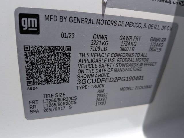 Used 2023 Chevrolet Silverado 1500 LT Trail Boss w/ Protection Package AWD/4WD image 21