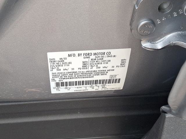 Certified 2022 Ford Explorer XLT w/ Equipment Group 202A image 27