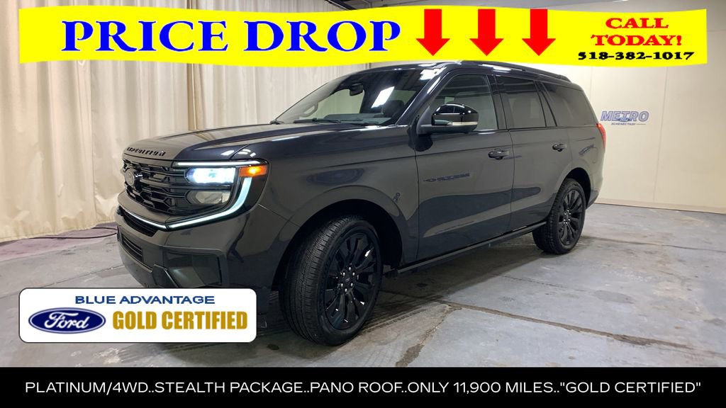 Certified 2025 Ford Expedition Platinum w/ Stealth Appearance Package AWD/4WD image 7