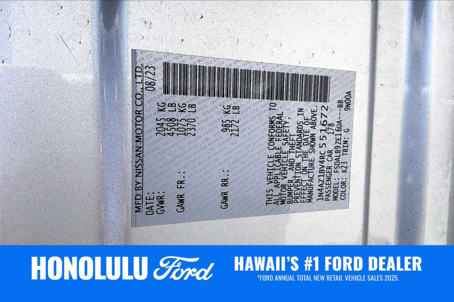 Used 2024 Nissan Leaf S FWD image 20