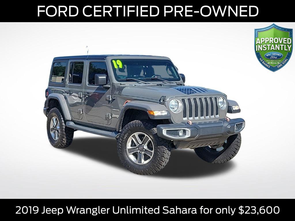 Used 2019 Jeep Wrangler Unlimited Sahara