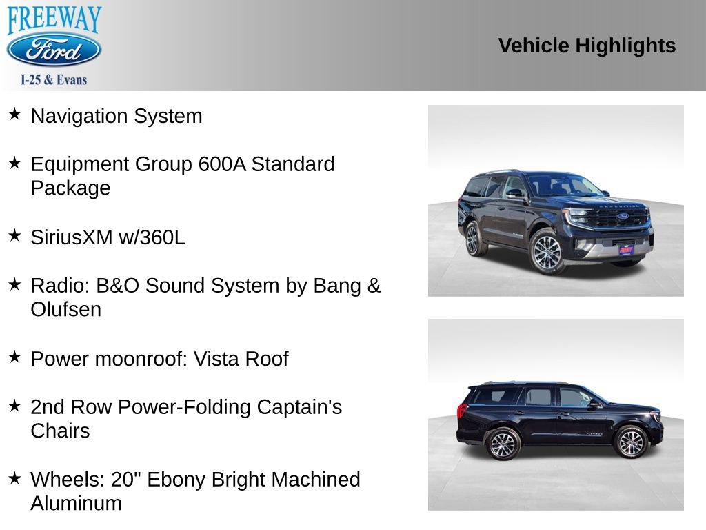 Certified 2025 Ford Expedition Platinum AWD/4WD image 3