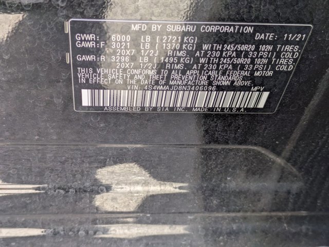 Used 2022 Subaru Ascent Onyx Edition image 40